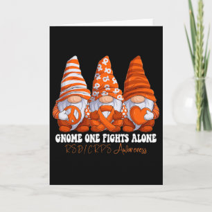Rsd Crps Awareness Month Orange Ribbon Gnomies Sup Karte