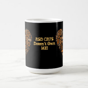 RSD/CRPS besitzt mich nicht Herz-Tasse Kaffeetasse