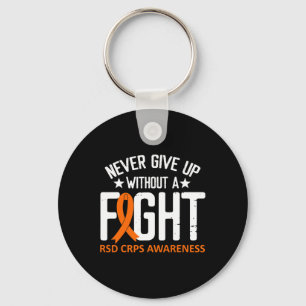 Rsd Crps Bewusstsein ohne Kampf Orange Ribbon D Schlüsselanhänger