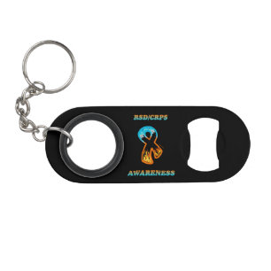 RSD/CRPS Fire & Ice Ribbon Mini Flaschenöffner