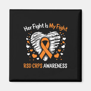 RSD CRPS ihr Kampf Orange Ribbon Complex Magnet