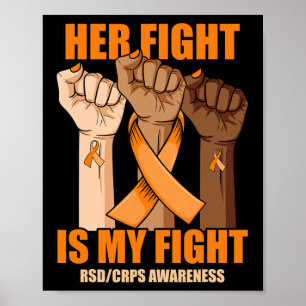 Rsd Crps ist sich bewusst, dass ihr Kampf meine Ha Poster