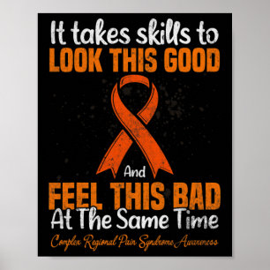 RSD CRPS Komplex Regional Pain Syndrome Awareness Poster