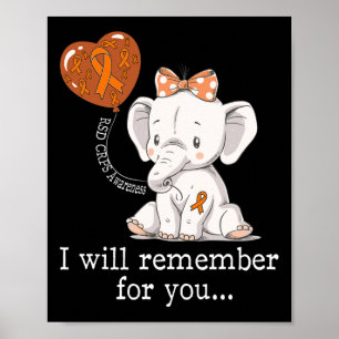 RSD CRPS SensibilisierungsElephant Poster