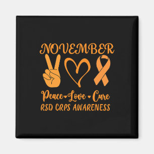 Rsd Crps Sensibilisierungsmonat November Liebe Magnet