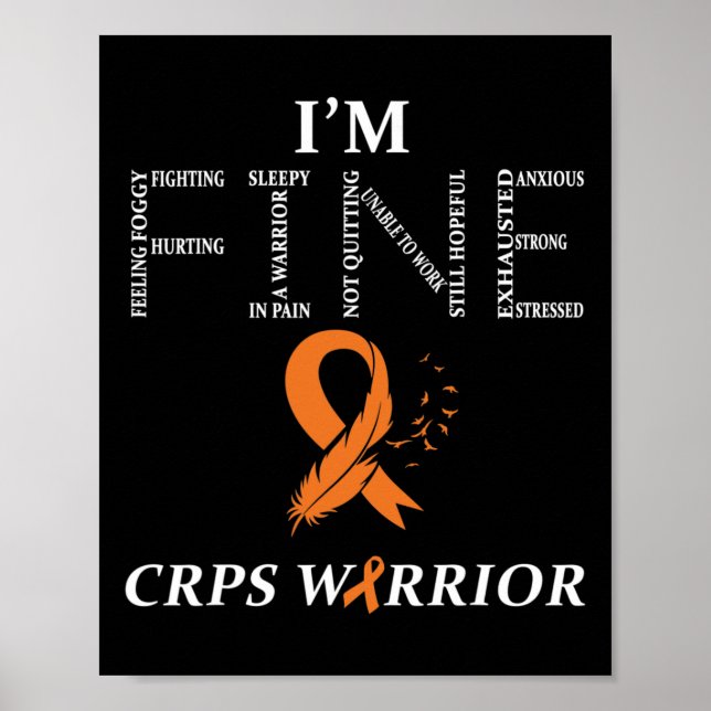 Rsd Crps Warrior Poster (Vorne)