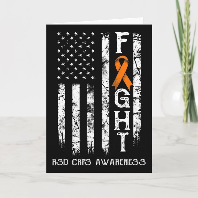 Rsd Crps Warrior Us Flag Karte (Vorderseite)