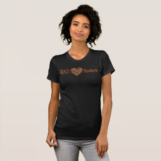 RSD Schwester-Blumenherz-Entwurf T-Shirt