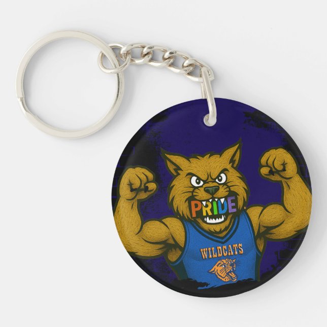 RSD WILDCATS SPORTS PRIDE SCHLÜSSELANHÄNGER (Vorderseite)