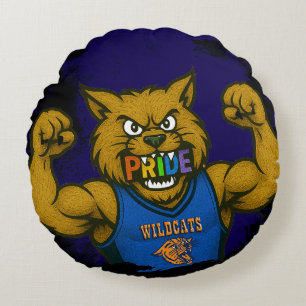RSD WILDCATS SPORTS PRIDE THROW PILLOW RUNDES KISSEN