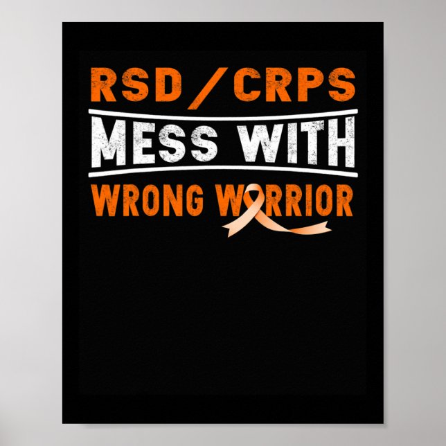 Rsd zerbricht mit dem falschen Krieger Poster (Vorne)