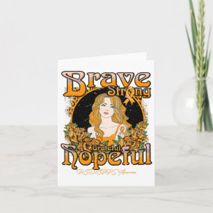 Rsdcrps Awareness Brave Strong Grateful Hoffnungsv Karte