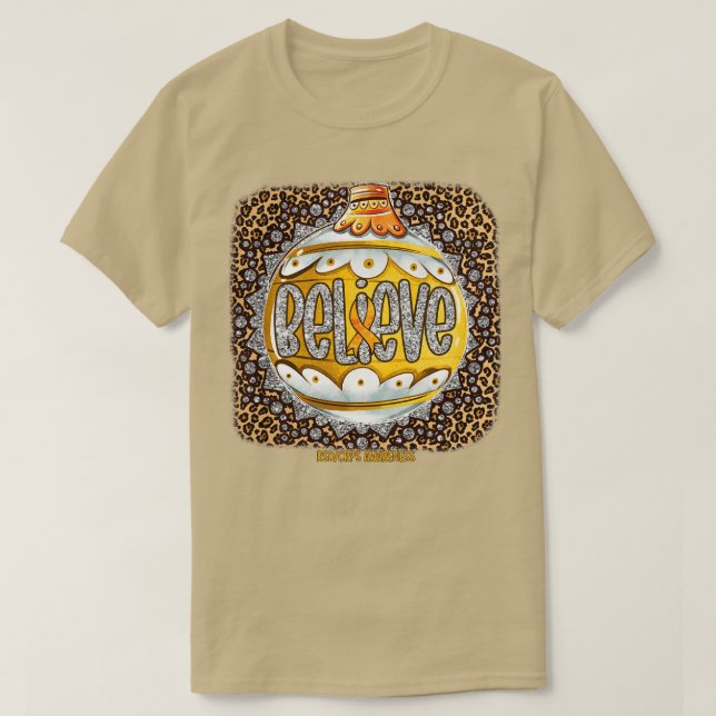 RSDCRPS Sensibilisierung für die Sensibilisierung  T-Shirt (Design vorne)