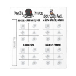 RSG Finity Mod Pad Notizblock