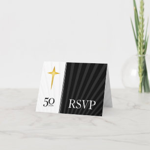 RSVP 50 Year Church Anniversary Einladung