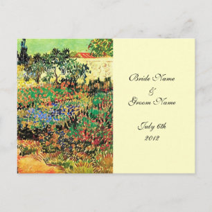 RSVP, Antwortkarte, van Gogh Einladungspostkarte