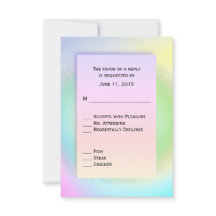 RSVP arc-en-ciel avec choix d'arborescence