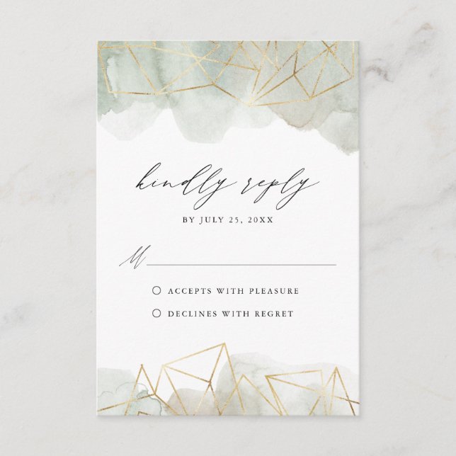 RSVP BEGLEITKARTE (Vorderseite)