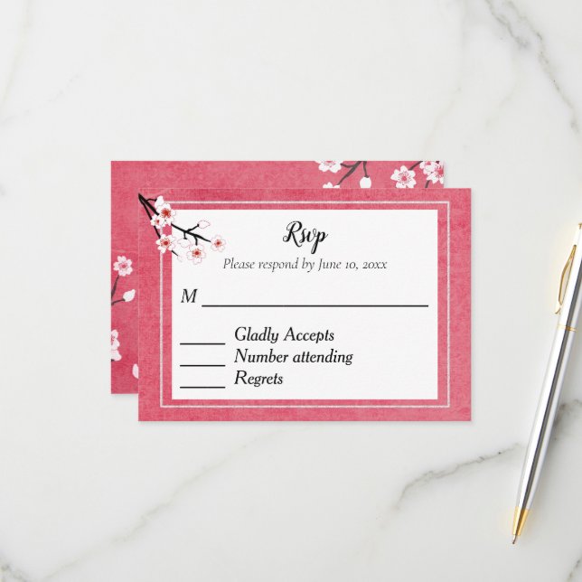 RSVP Blossom Japonais (Devant/Arrière en situation)