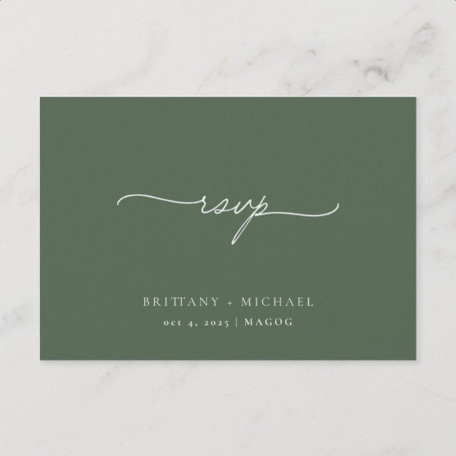 RSVP Card | English (Créateur téléchargé)