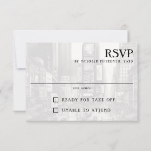 RSVP Card New York City Passport Karte