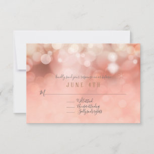 RSVP Coloré Pastel Bokeh Luminaires à scintillemen