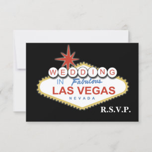 Rsvp de mariage de Vegas