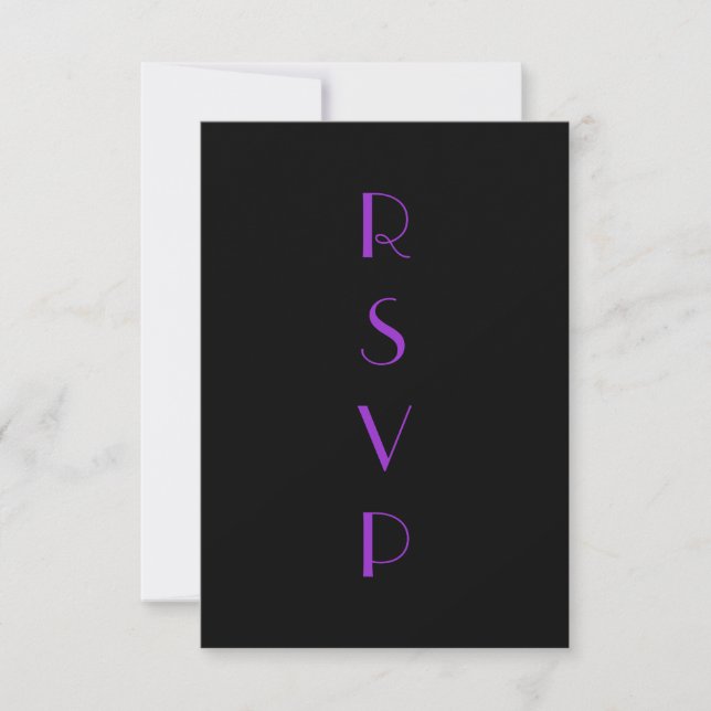 RSVP du filtre en violet (Devant)