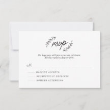 RSVP fleur sauvage