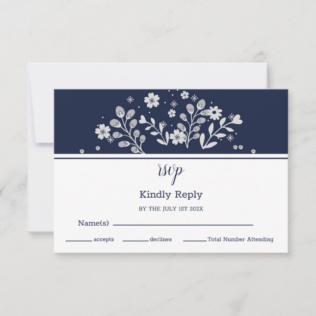 RSVP Fleurs Blanches (Devant)