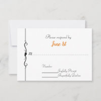 RSVP für Motorräder und Herz
