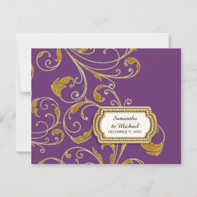 RSVP Glam Old Hollywood Regency Black Cravate Even (Devant)