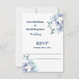 RSVP-Hochzeitkarte Dankeskarte