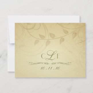 RSVP - Invitations de mariage d'automne - Cartes d