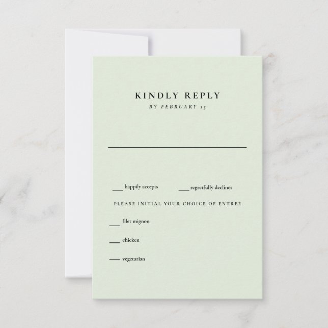 RSVP KARTE (Vorderseite)