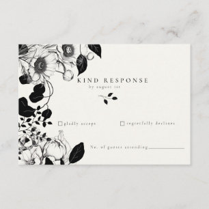RSVP-Karte Begleitkarte