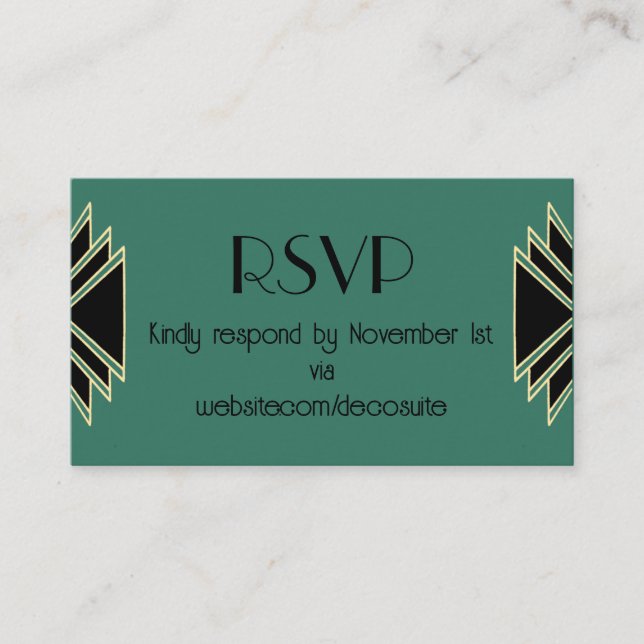 RSVP-Karte Begleitkarte (Vorderseite)