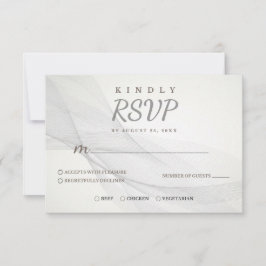 RSVP-Karte für abstrakte Linien RSVP Karte