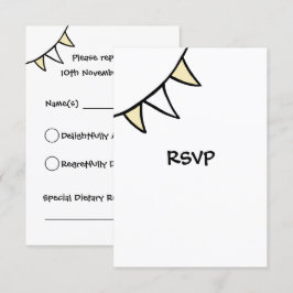 RSVP-Karte für benutzerdefiniertes Land Einladung