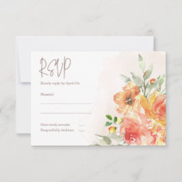 RSVP-Karte für Blumenzwiebeln RSVP Karte