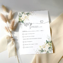 RSVP-Karte für Blumenzwiebeln RSVP Karte