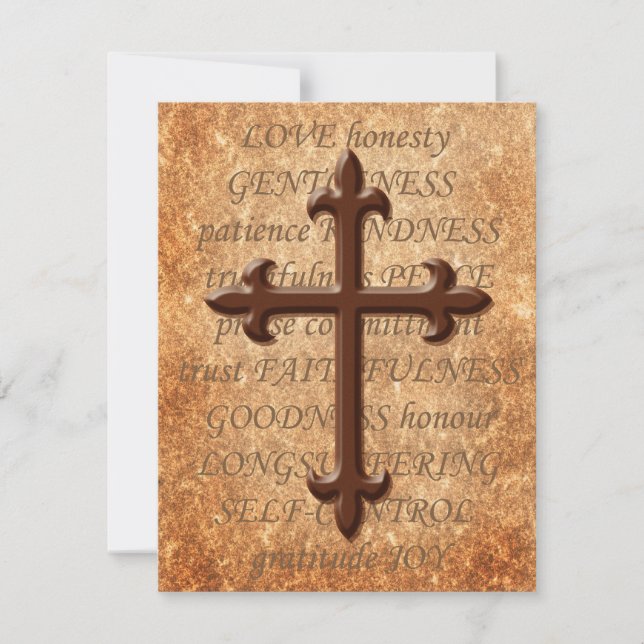 RSVP-Karte für christliches Eisen RSVP Karte (Vorderseite)