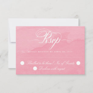 RSVP-Karte für Hochzeitsfeiern RSVP Karte