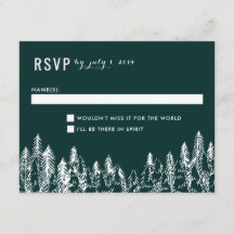 RSVP-Karte für Hochzeitsmonate