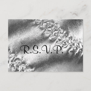 RSVP-Karte für Softball Sporty Wedding RSVP Karte