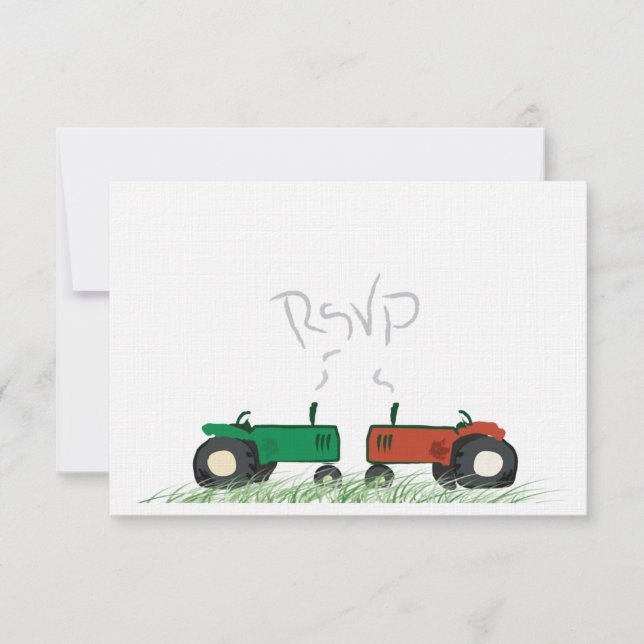 RSVP-Karte für Sommerferien RSVP Karte (Vorderseite)