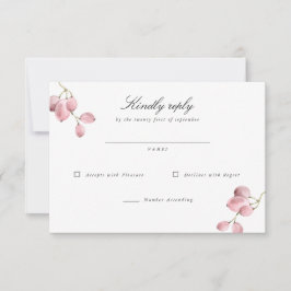 RSVP-Karte für Weintrauben RSVP Karte