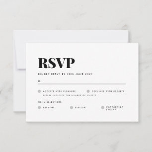 RSVP-Karte RSVP Karte