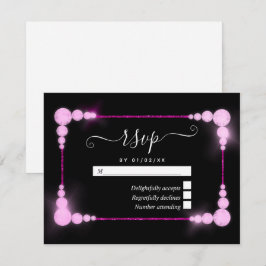 RSVP-Karte zum 60. Geburtstag von Diamond RSVP Karte