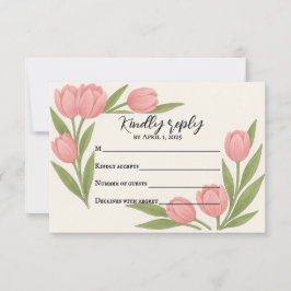 RSVP-Karte zusammenlegen RSVP Karte